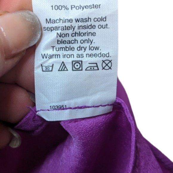 J. Crew Women's Bright Purple/Pink Strappy Camisole 🌸💜 Size 10 - Picture 9 of 10